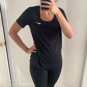 NWOT Black dry fit Nike shirt size M